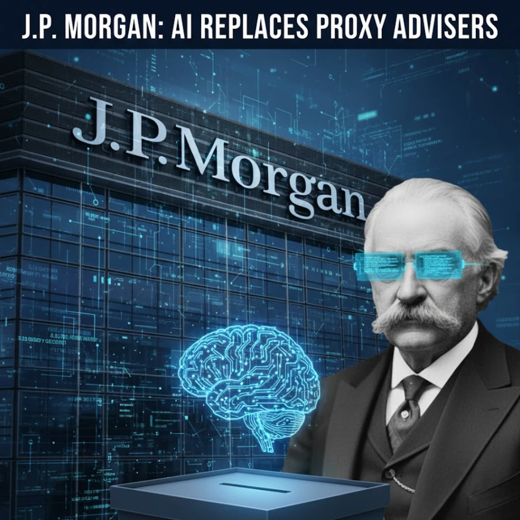 JPMorgan replaces proxy advisers with AI