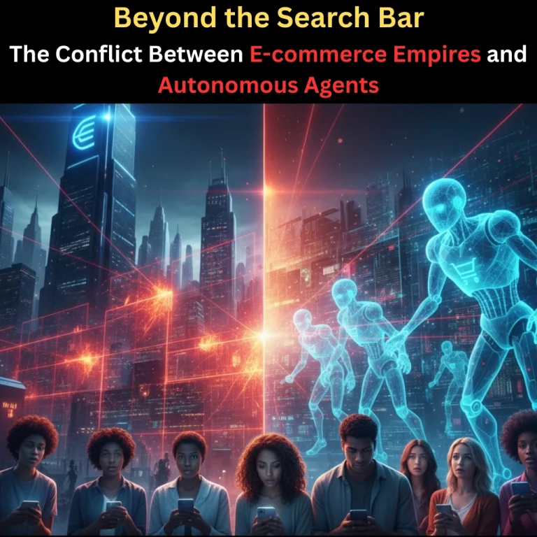 Retail Giants vs. AI Bots Hologram: The future of autonomous shopping and e-commerce conflict