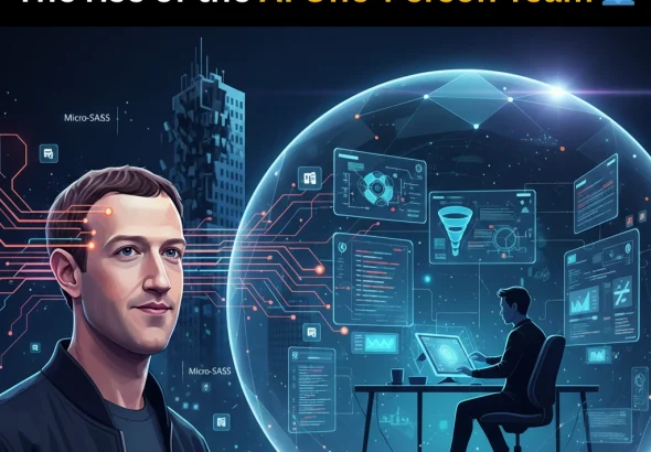 Mark Zuckerberg AI One-Person Team