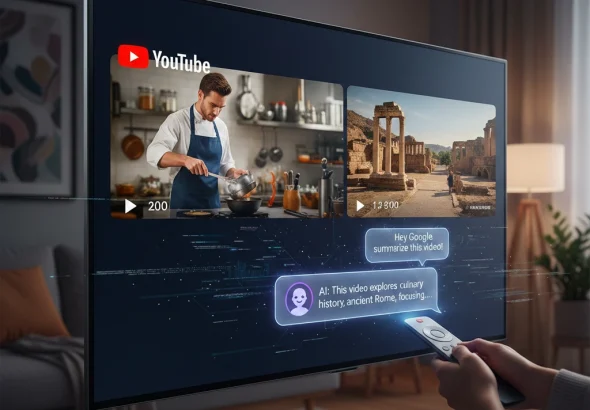 YouTube AI on TVs