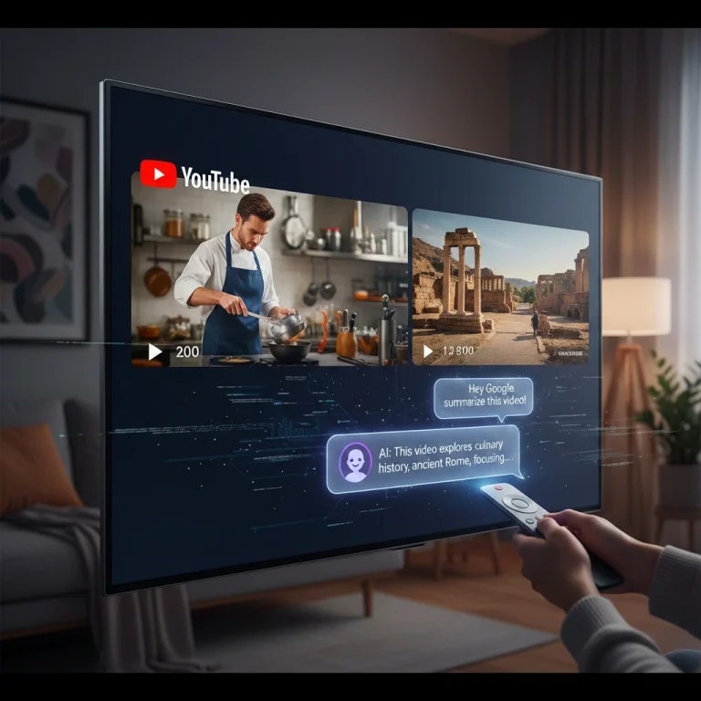 YouTube AI on TVs