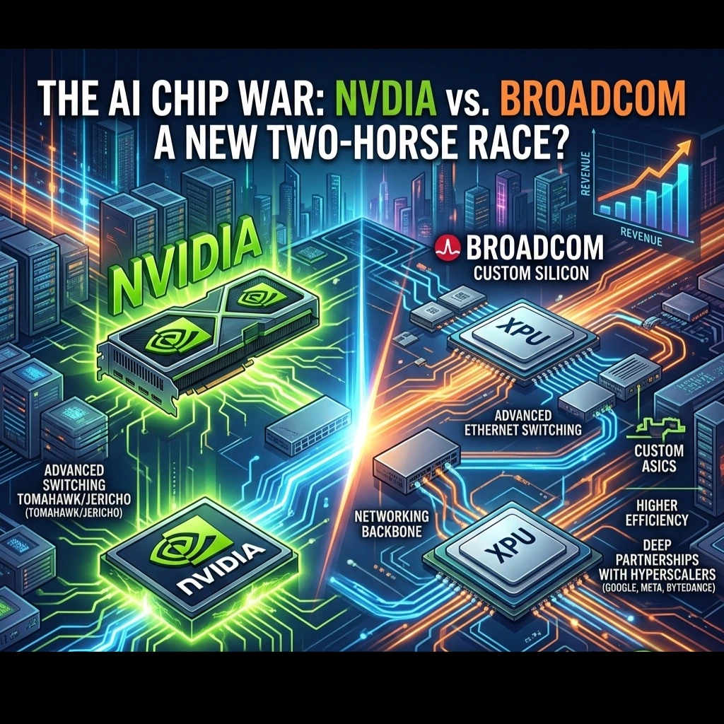Broadcom AI chip sales forecast