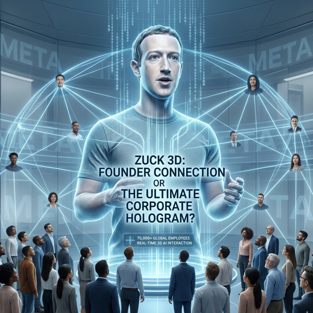 Meta Digital Zuckerberg AI Avatar