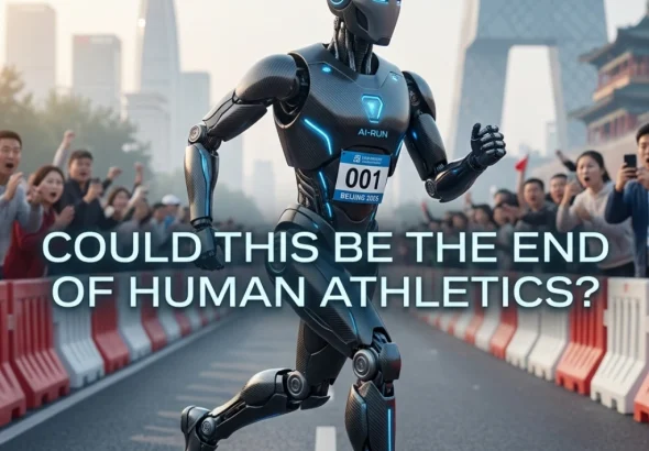 Humanoid Robots Beijing Half Marathon