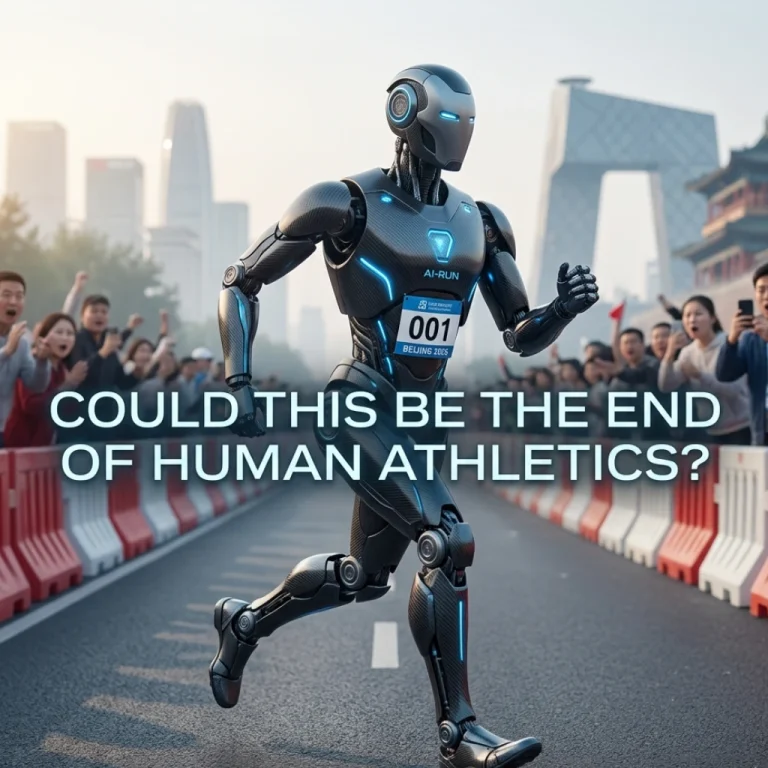 Humanoid Robots Beijing Half Marathon