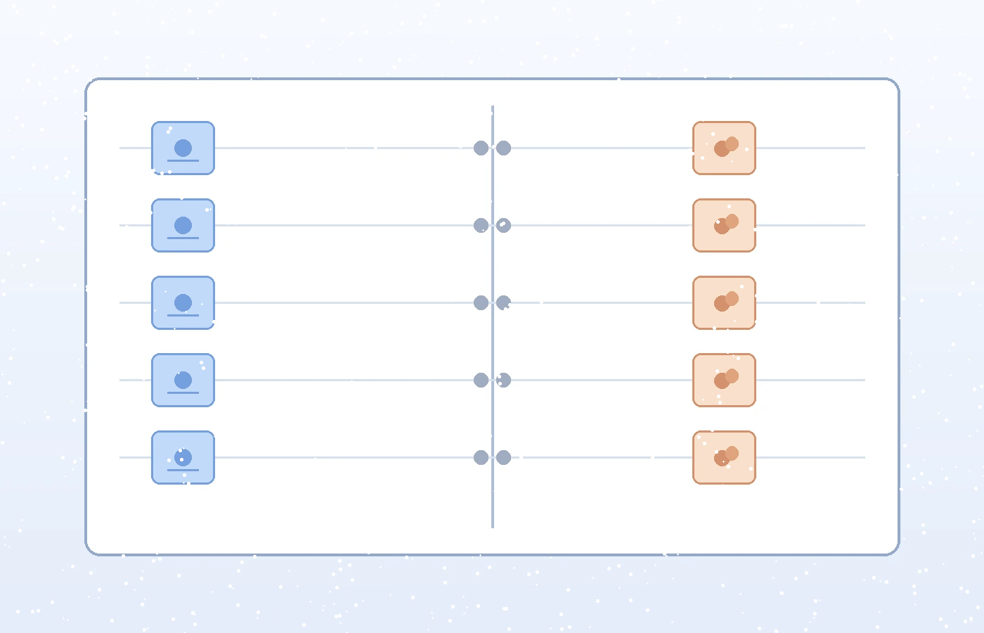 Matrix-style visual comparing AGI systems and human cognition across learning, generalization, causality, goals, and consciousness.