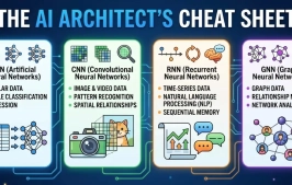 ANN vs CNN vs RNN vs GNN: The Architect’s Cheat Sheet