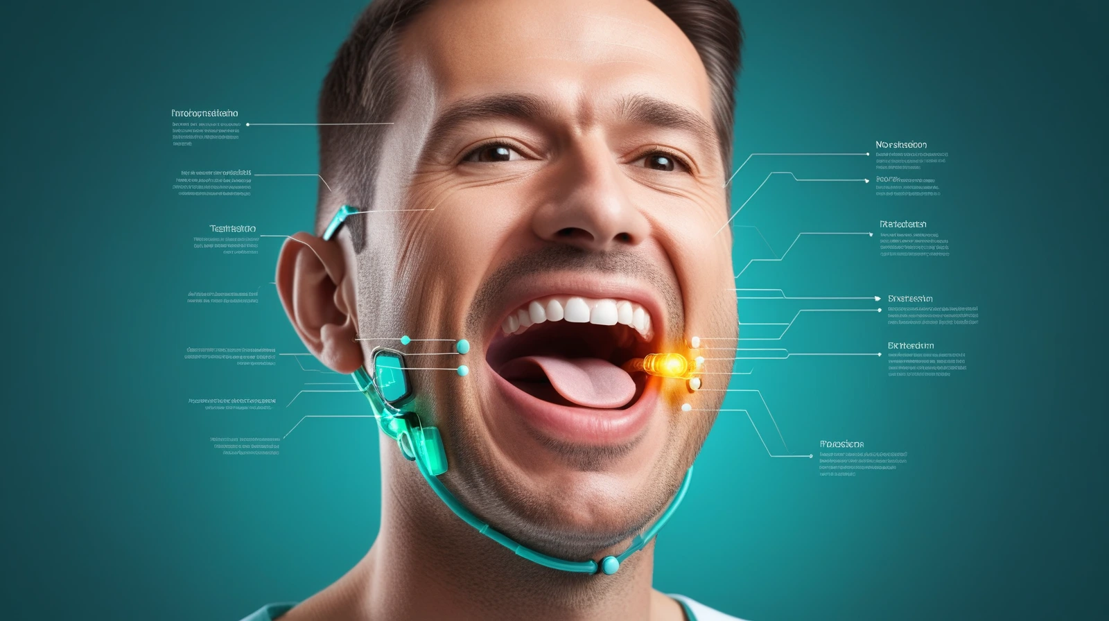 Taste interface diagram showing tongue signal mapping and electrical stimulation as a nearer-term repair path.