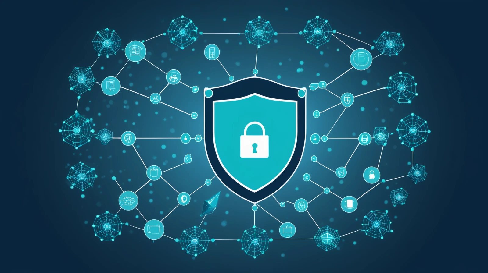 Illustration of neural data protected by encryption, on-device processing, and retention limits.