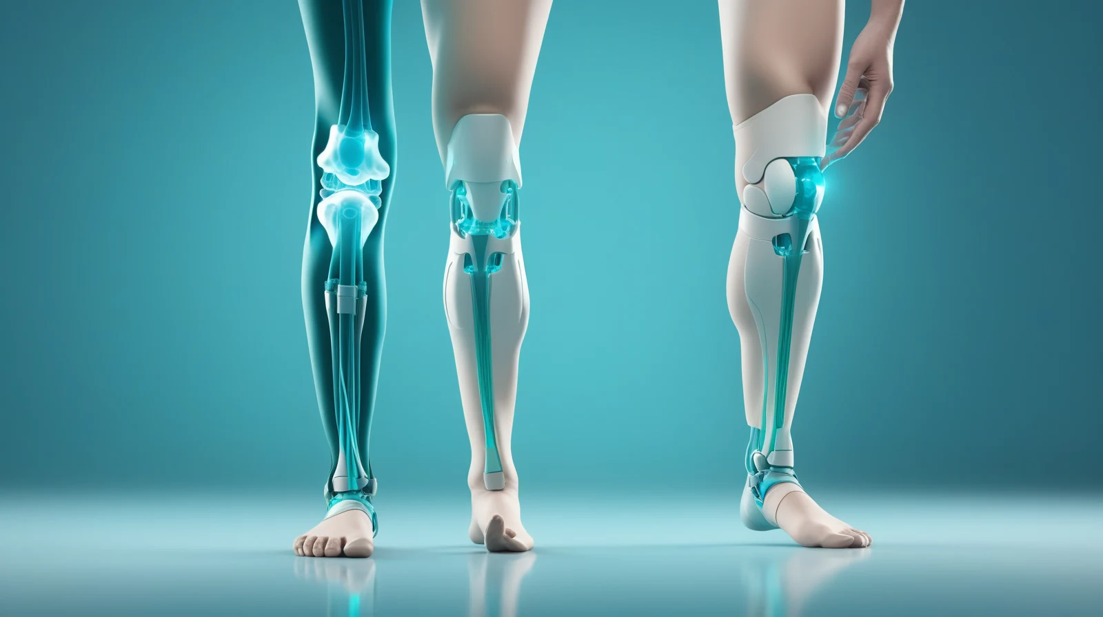 Editorial illustration of neural implant technology helping restore movement after paralysis.