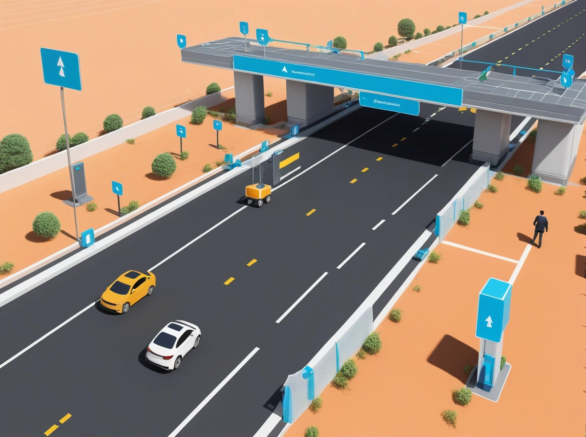 Diagram-style illustration of an AI agent passing through human approvals, network boundaries, and monitoring checkpoints before taking action.