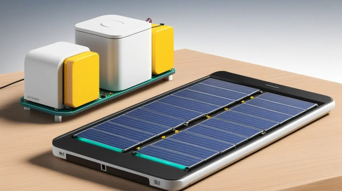 Editorial image of distributed sensors operating without battery replacement.