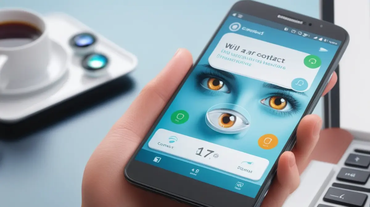 Illustration of retail navigation and contextual product information in a future visual computing interface.