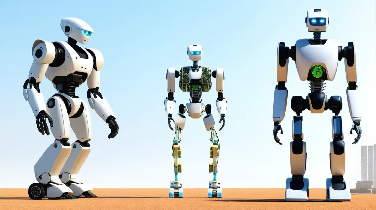Illustration comparing conventional rigid robotics with soft bio-hybrid robotic structures powered by living tissue.