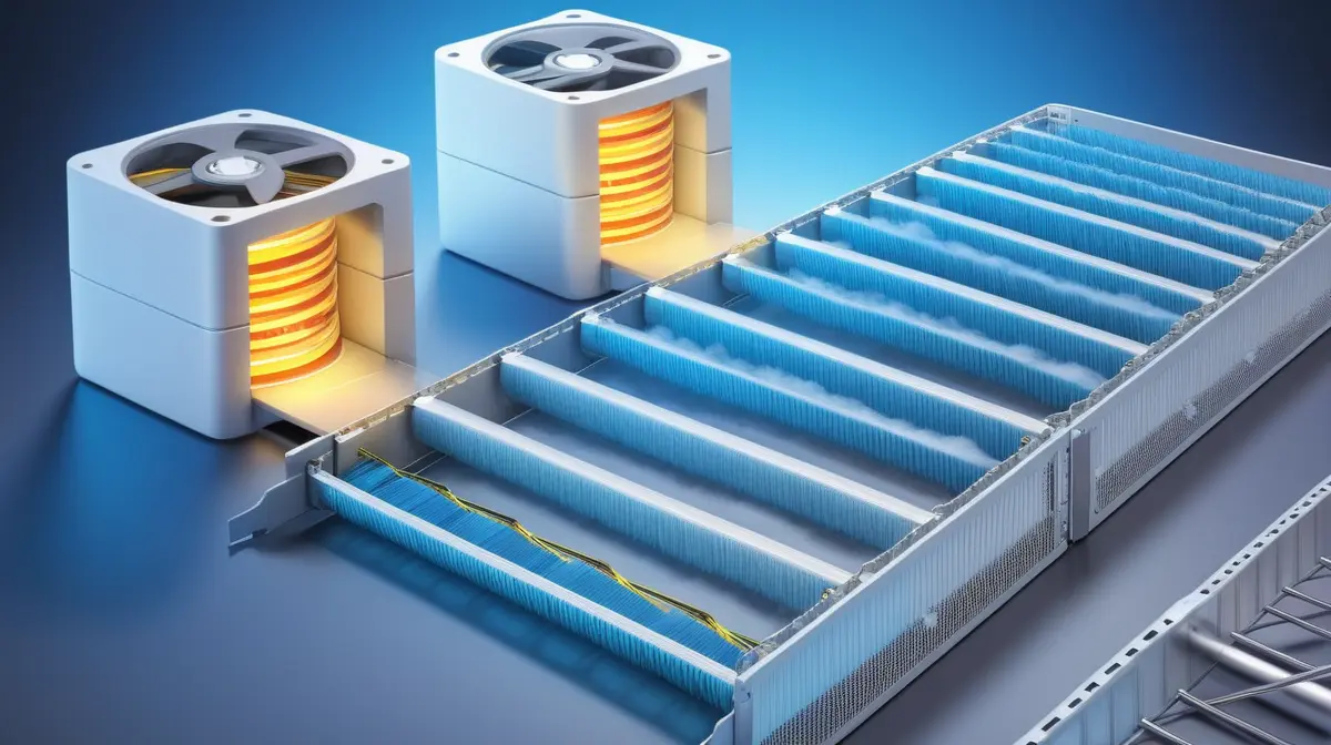 Illustration comparing hot cloud storage, tape archives, and DNA molecular storage layers.