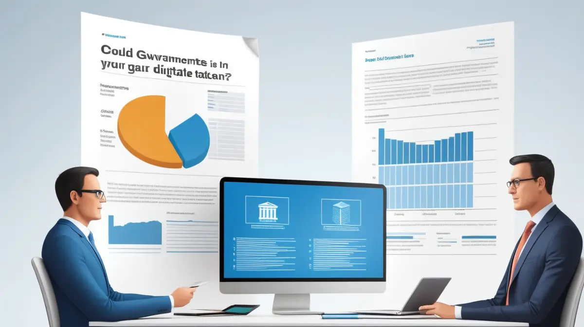 Illustration of an AI twin, legal documents, and inheritance controls in a digital estate plan.