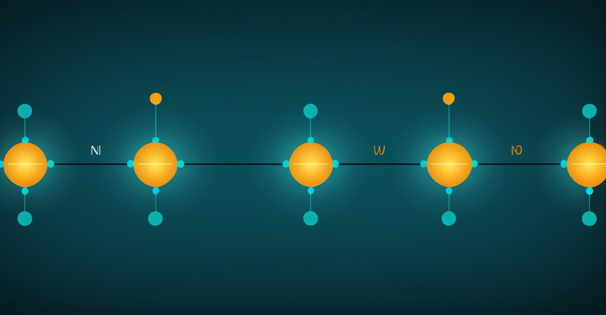 Self-attention mechanism explained: word tokens connected by weighted lines showing how a transformer relates every word to every other word