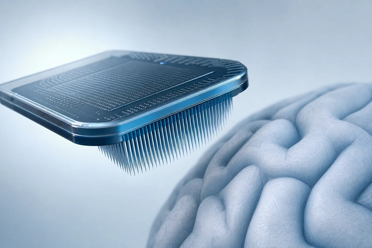 Paradromics Connexus high-bandwidth microelectrode array illustration
