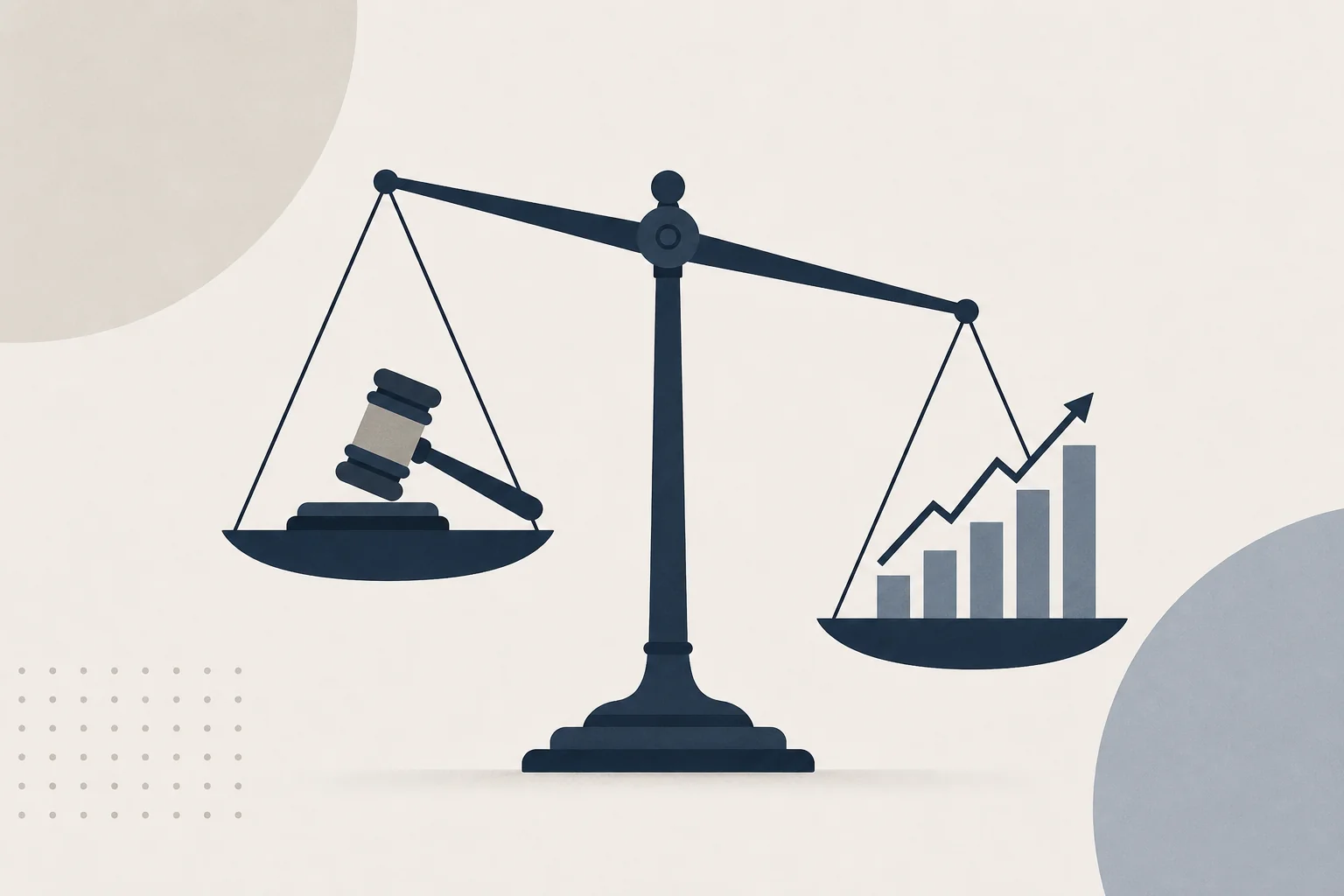 Regulator versus shareholder conflict of interest weighed on a set of scales