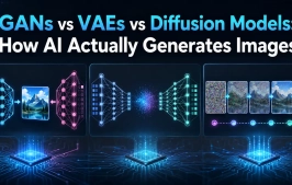 GANs vs VAEs vs Diffusion Models: How AI Actually Generates Images