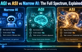 AGI vs ASI vs Narrow AI: The Full Spectrum, Explained
