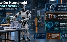 How Do Humanoid Robots Work? Actuators, Joints, and AI