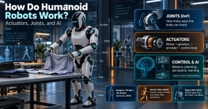 How Do Humanoid Robots Work? Actuators, Joints, and AI