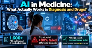 AI in Medicine: What Actually Works in Diagnosis and Drugs?
