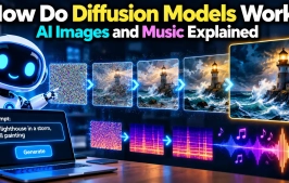 How Do Diffusion Models Work? AI Images and Music Explained