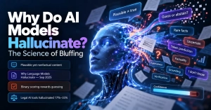 Why Do AI Models Hallucinate? The Science of Bluffing