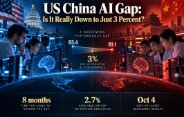 US China AI Gap: Is It Really Down to Just 3 Percent?