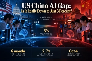 US China AI Gap: Is It Really Down to Just 3 Percent?