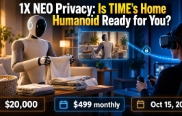 1X NEO Privacy: Is TIME’s Home Humanoid Ready for You?